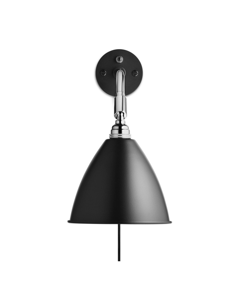 Bestlite BL7 Vegglampe Ø16 KromSvart GUBI Bestlite BL7 Vegglampe Ø16 KromSvart GUBI